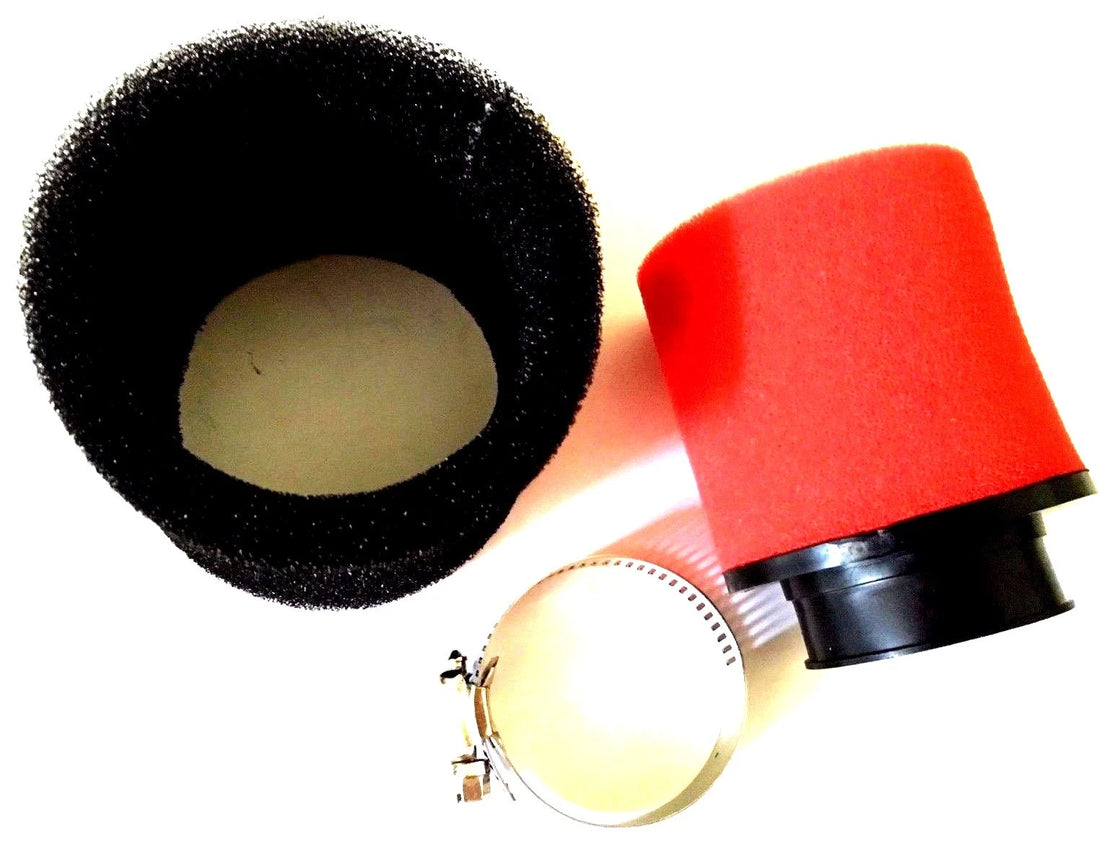 Double Sponge Foam Air Filter 42MM GY6 150CC Moped Scooters New