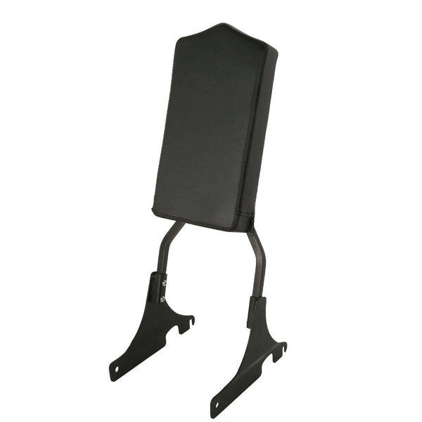 Black Sissy Bar Backrest Fit For Harley Softail Custom Fxstc 1984-1999 1998 1997