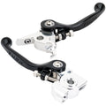 Tusk Axis Folding Lever Set Short Black For KTM 350 SX-F 2011-2013