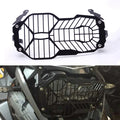 Black Headlight Lamp Grill Guard Cover Protector For BMW R1200GS 2013-2015