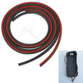 Rubber Seal Gasket Weather Strip Fit For Harley Davidson Touring Saddlebag 14-24