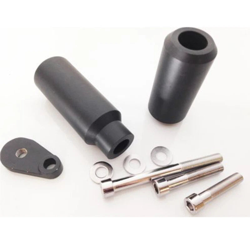 New Kawasaki Ninja ZX6R/ZX6RR Frame Crash Falling Protector Fit 2005-2006 Black