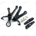 Suzuki GSXR1000 New Black Rear Passenger Foot Pegs Bracket Fit For 2017-2024 K17