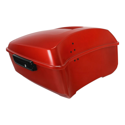 King Trunk Fit For Harley Touring Street Electra Glide 2014-2025 Whiskey Fire