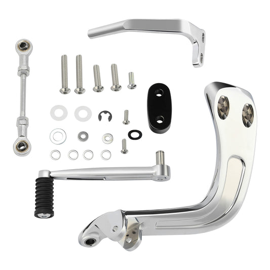 Chrome Mid Controls Shift Side Set Fit For Harley Sport Glide Fat Bob 2018-2026