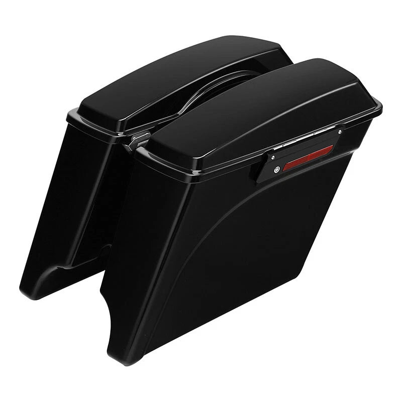 5" Stretched Hard Saddlebags Fit For Harley Touring Road Electra Glide 1993-2013