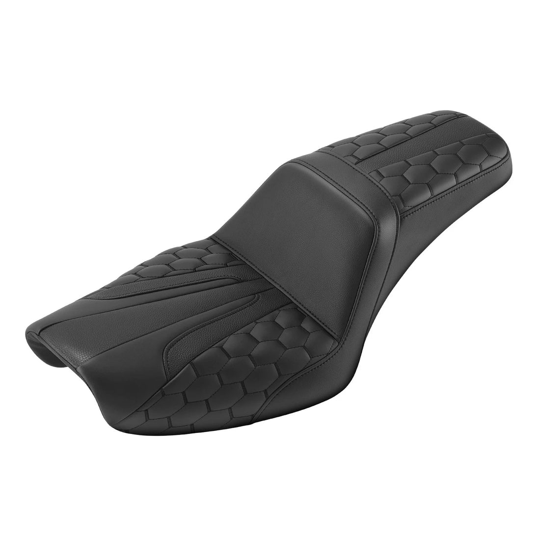 Step-Up Driver & Passenger Seat Fit For Harley Dyna Low Rider Super Glide 96-03