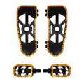 Driver Floorboards Footboards & Footpegs Fit For Harley Road King Glide 2009-24