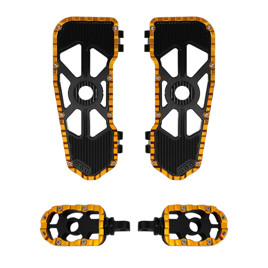 Driver Floorboards Footboards & Footpegs Fit For Harley Road King Glide 2009-24