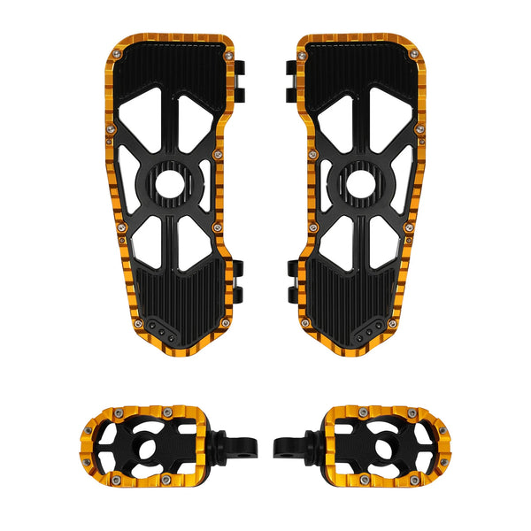 Driver Floorboards Footboards & Footpegs Fit For Harley Road King Glide 2009-24