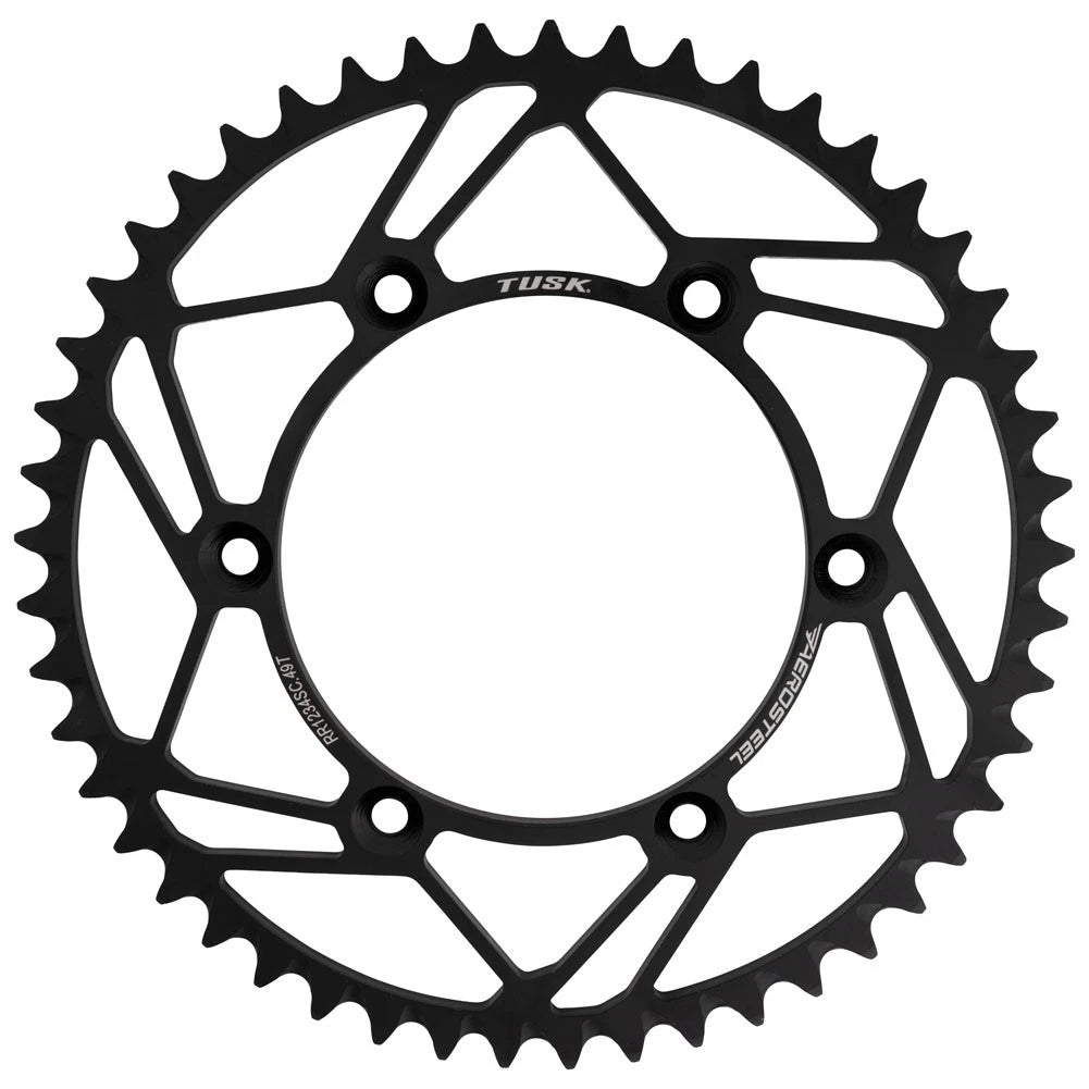 Tusk AeroSteel Rear Sprocket 49 Tooth For Suzuki DR-Z 400E 2000-2007
