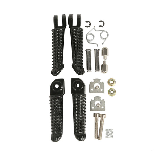 Driver Passenger Foot Pegs Fit For Yamaha Yzf R1 1998-2025 Yzf R6 2003-2020 2019