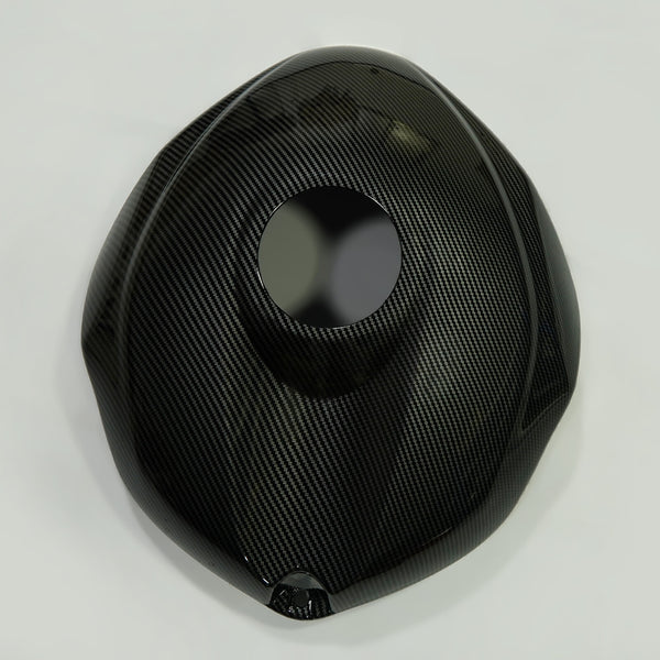 Fit Yamaha Yzf R6 2008-16 Black Carbon Fiber Painted Fuel Gas Tank Cover Fairing