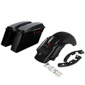 Hard Saddlebags & Rear Fender System Fits For Harley Touring Road King 2009-2013