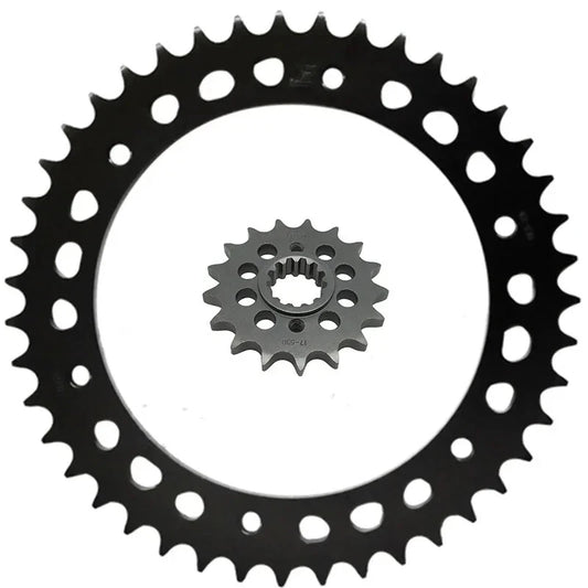 530 17T 43T Front Rear Sprocket for Honda VFR800 RC46 98-01