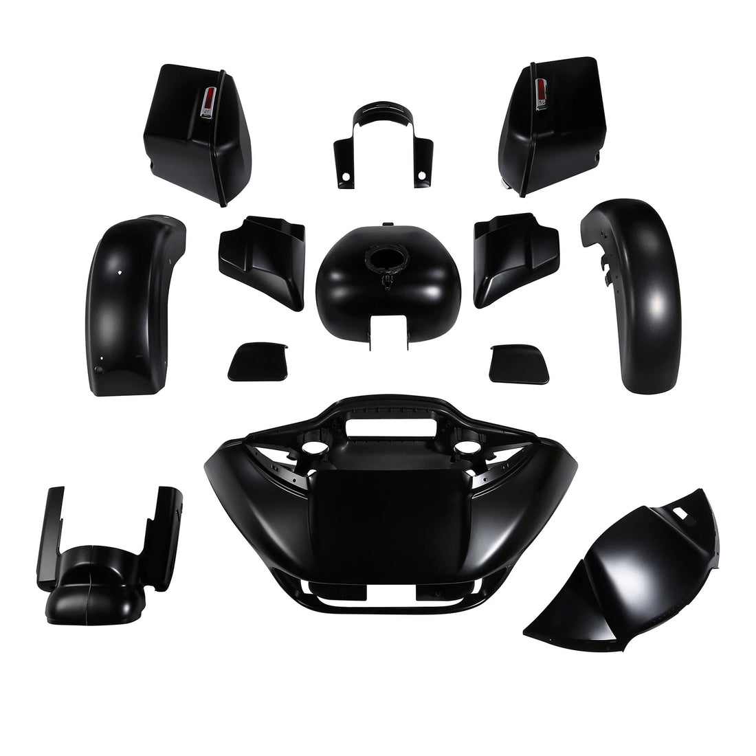 Fairing Body Kit Fit For Harley Road Glide 2015-2024 2021 2022 2023 Black Denim