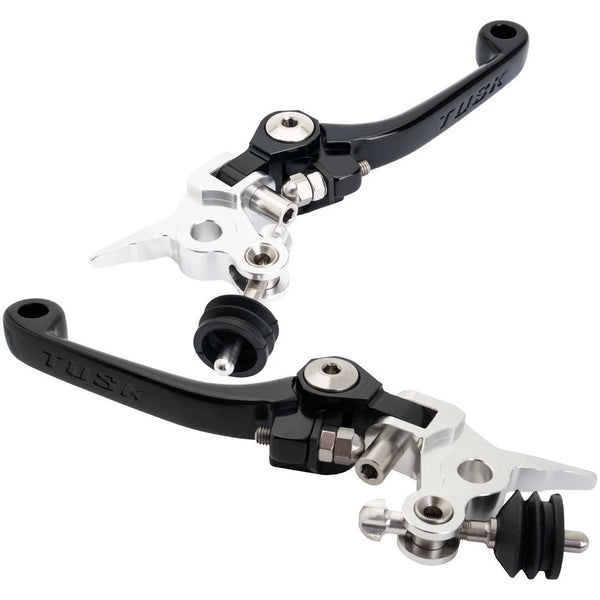 Tusk Multi-Pivot Lever Set Black For Husqvarna TC 85 17/14 2014-2027