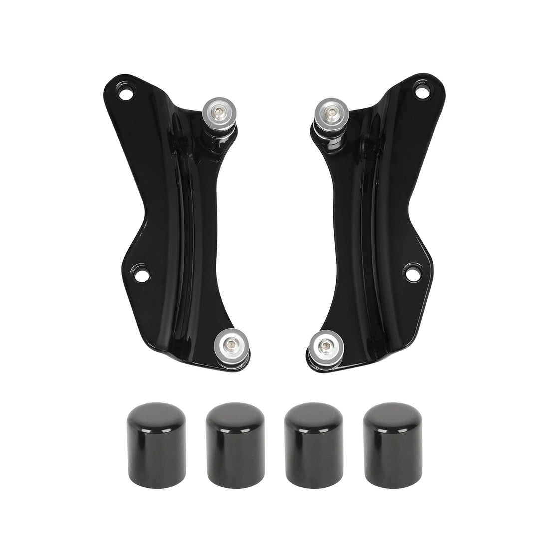 4 Point Docking Hardware Kit & Covers Fit For Harley Touring Street Glide 14-25