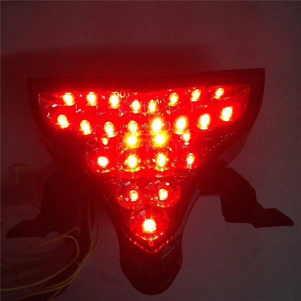 Brake Tail Light LED Clear Integrated Turn Signal For 2009-2014 10 Yamaha Yzf R1