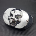 Motorcycle Chrome Skull Tail Light Collar Cover For Harley Touring Flhrc Flhtc