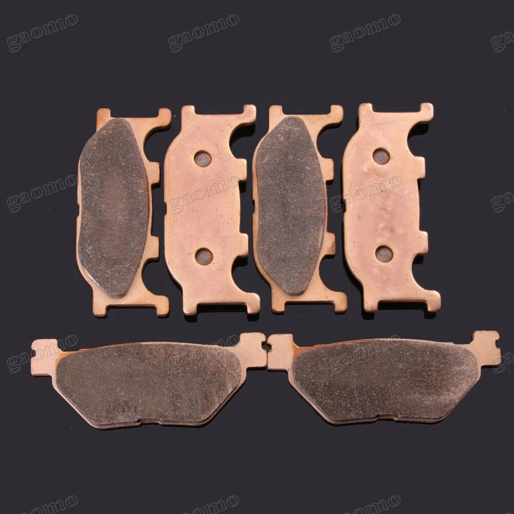 Brand new Front Rear Metal Brake Pads Fit For Yamaha TMAX500 XP500 2001-2003