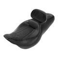 Black Driver Passenger Seat & Backrest Fit For Harley Street Glide 2009-2023 21