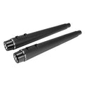 4" Slip-on Megaphone Mufflers Exhaust Pipe Fit For Harley Street Glide 1995-2016