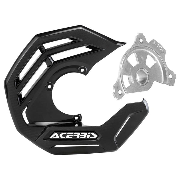 Acerbis X-Future Front Disc Cover with Mounting Kit Black 1987660058-d73cfb