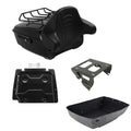 King Trunk Pad Solo Mount Rack Plate Fit For Harley Touring Street Glide 14-2026
