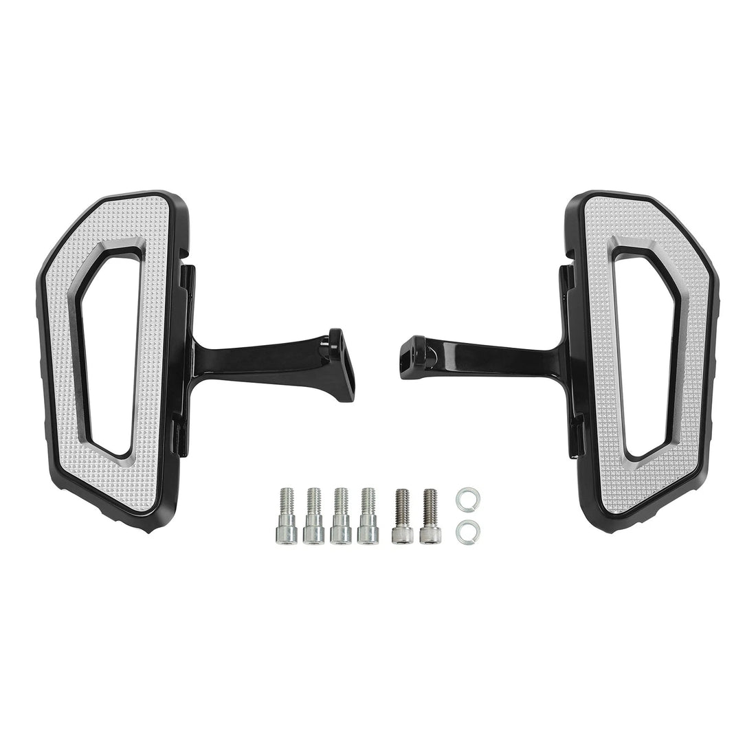 Passenger Floorboards Bracket Kit Fit For Harley Road Street Glide 1993-25 Black