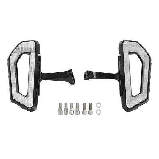 Passenger Floorboards Bracket Kit Fit For Harley Road Street Glide 1993-25 Black