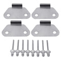 Saddlebag Lid Wear Strike Plate Nails Fit For Harley Touring Electra Glide 93-13