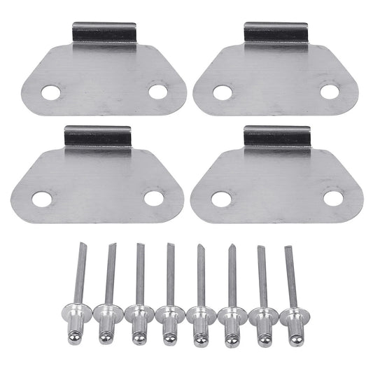 Saddlebag Lid Wear Strike Plate Nails Fit For Harley Touring Electra Glide 93-13