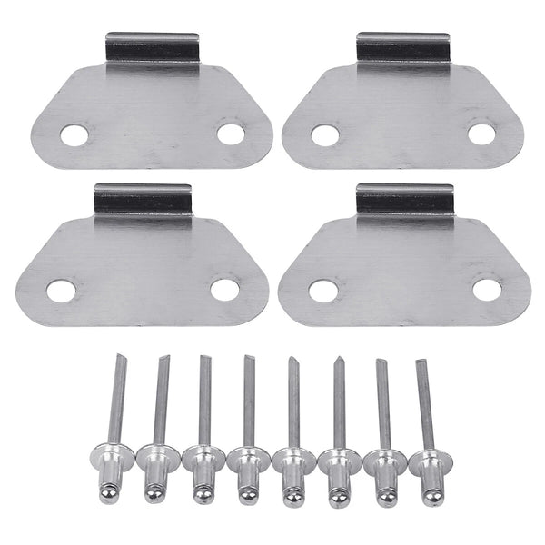 Saddlebag Lid Wear Strike Plate Nails Fit For Harley Touring Electra Glide 93-13