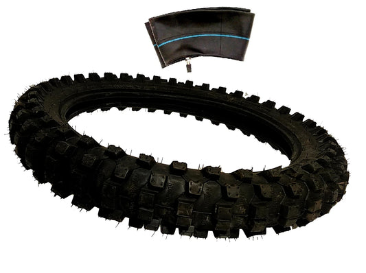 New 80/100-12 High Performance Tire + Tube Dirt Bike E-BIKES Minibikes Racing
