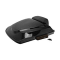 Black Razor Trunk Luggage Backrest Pad Fit For Harley Touring Road Glide 2014-24