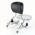 Sissy Bar Backrest Luggage Rack Docking Kit Fit For Harley Road Glide 2014-2024