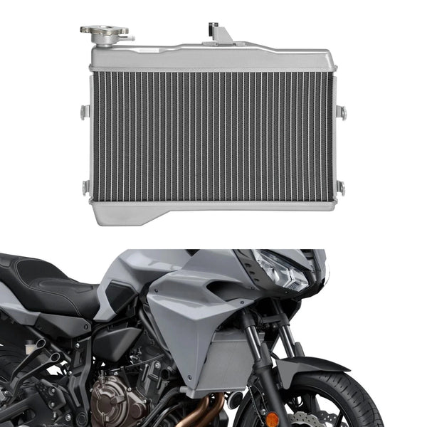 Aluminum Silver Radiator Fit For Yamaha FZ07 2015 2016 2017