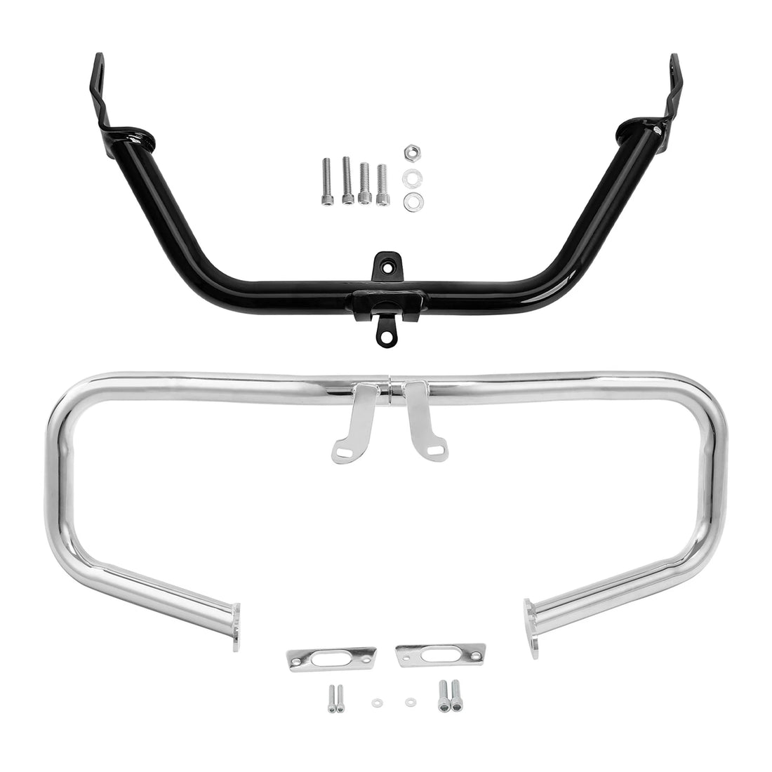 Chrome Chopped Engine Guard Fairing Support Fit For Harley Road Glide 2015-2024