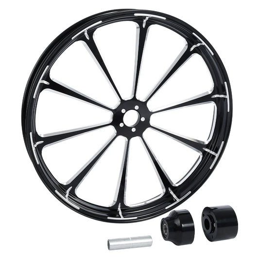 32" Front Wheel Rim Single Disc Hub Fit For Harley Touring Road King Glide 97-21