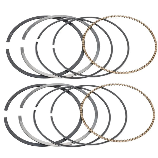 2PCS 62MM Bore Piston Ring Set For Kawasaki Ninja 250R EX250F 2008-2012 Std Size
