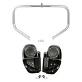 Lower Vented Fairing Speaker Pod & Engine Crash Bar Fit For Harley Touring 14-24