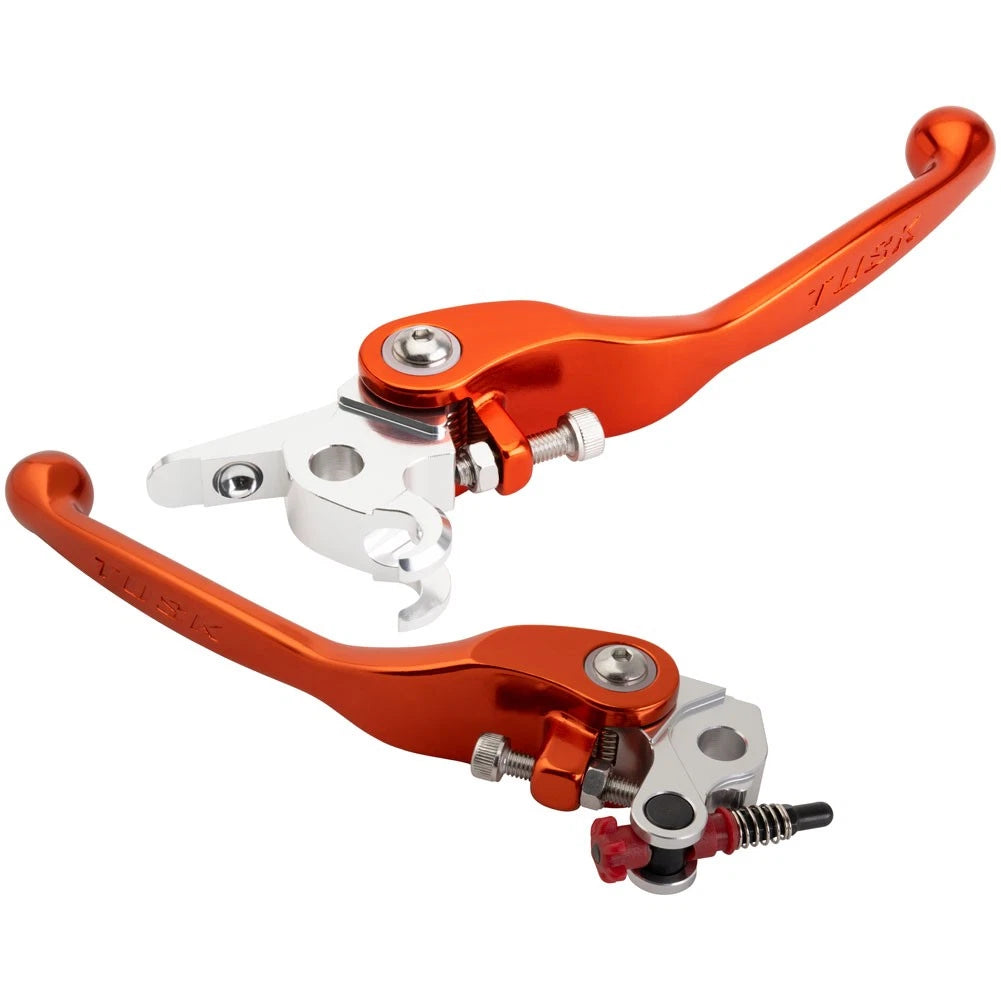 Tusk 2187460041 Axis Folding Lever Set Standard Orange