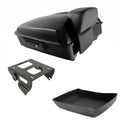 Chopped Trunk Backrest Solo Mount Fit For Harley Touring Street Glide 14+