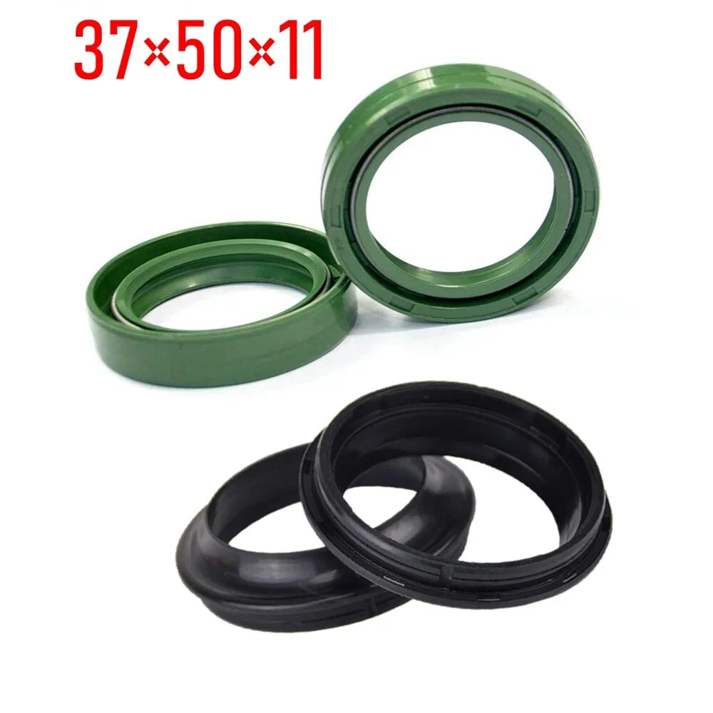 Front Fork Damper Oil Dust Seals For Kawasaki KLX230 20-21 EX250 13-20 EX500 94