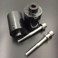 Fit For 2004-2012 11 Yamaha FZ6 Motorcycle Frame Sliders Crash Protector Carbon
