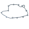 Clutch cover gasket for BMW G450 G450X 07-11 11147715428