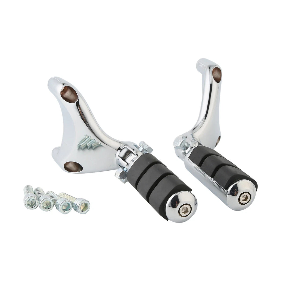 Chrome Rear Passenger Footpeg Pegs Mount Fit For Harley Sportster 1200 2004-2013