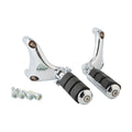 Chrome Rear Passenger Footpeg Pegs Mount Fit For Harley Sportster 1200 2004-2013