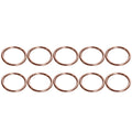 10PCS Exhaust Pipe Gasket For Honda VFR750R VFR800 03-15 VFR800Fi 98-01 GL1500
